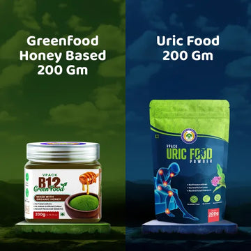 Uric Food & Honeybased B12 Greenfood combo