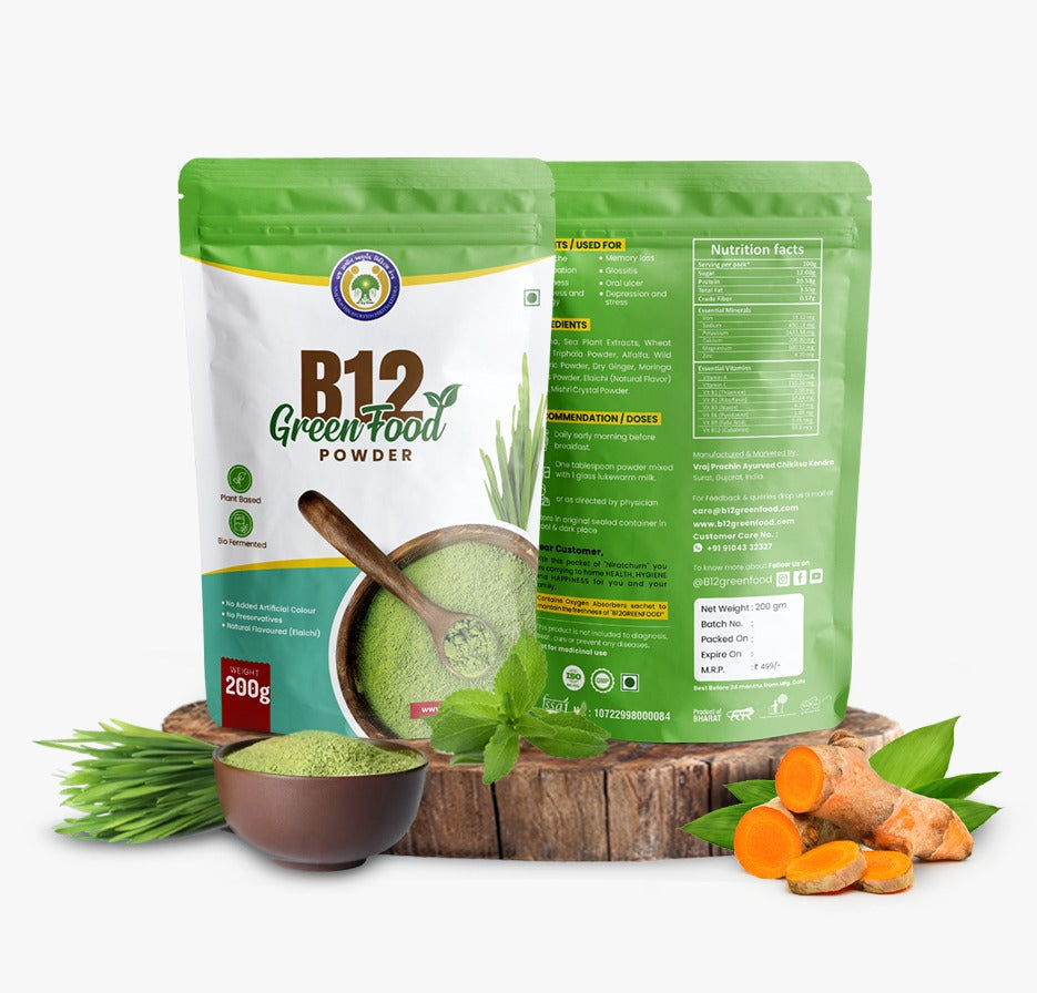Only For Vitamin B12 Efficiency